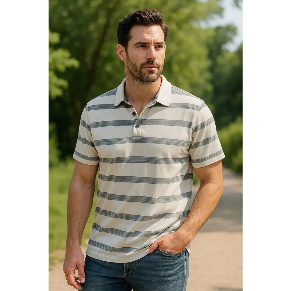 Banana Republic Mens Polo Sz XL Cotton Blend Golf Pickleball Tennis